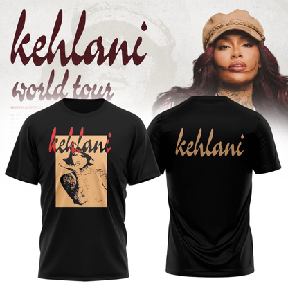 Kehlani World Tour 2026 Limited Edition Signature – Tshirt