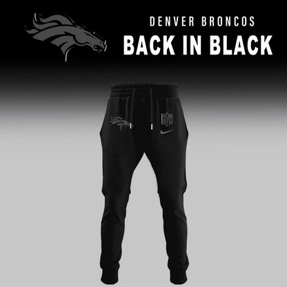 Denver Broncos 2026 Back In Black Limited Edition Hoodie