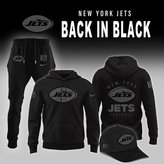 New York Jets 2026 Back In Black Limited Edition Hoodie