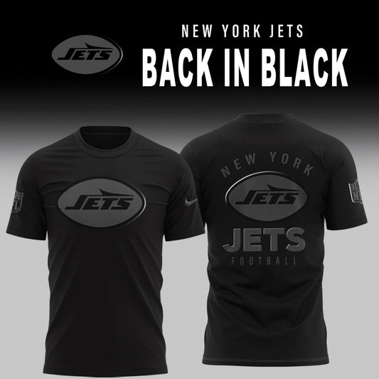 New York Jets 2026 Back In Black Limited Edition T-Shirt
