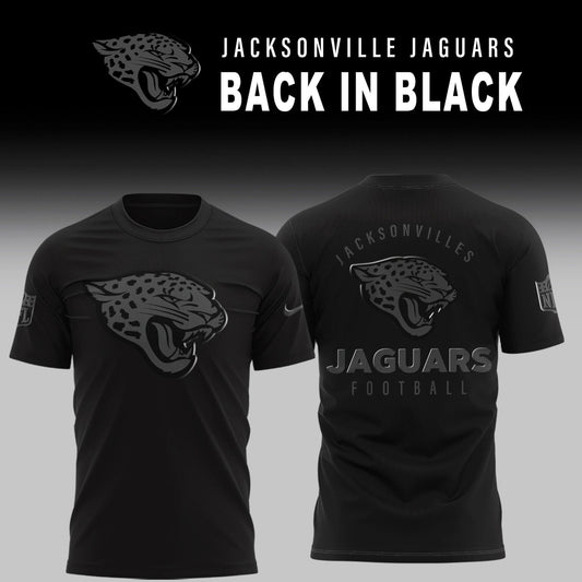Jacksonville Jaguars 2026 Back In Black Limited Edition T-Shirt