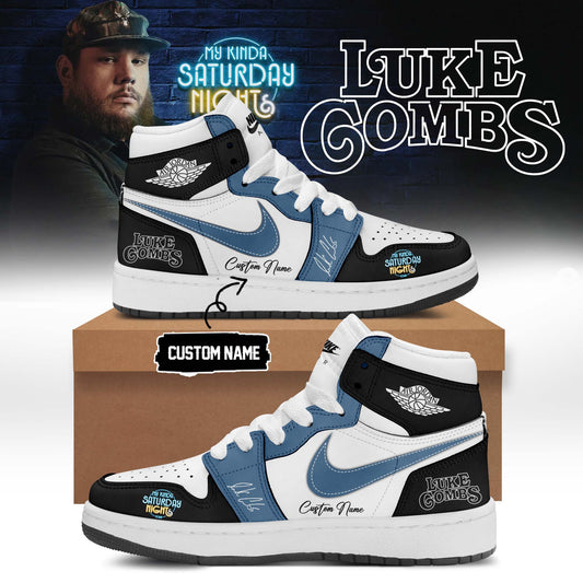 Luke Combs ”My Kinda Saturday Night Tour 2026” Limited Edition Signature – Shoes 4b