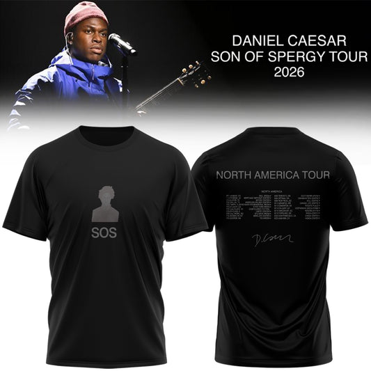 Daniel Caesar’s Son of Spergy Tour Signed TShirt