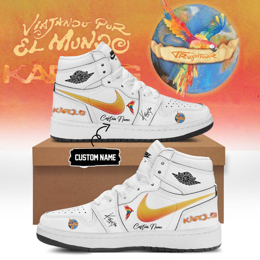 Karol G VIAJANDO POR EL MUNDO TROPITOUR Shoes 1