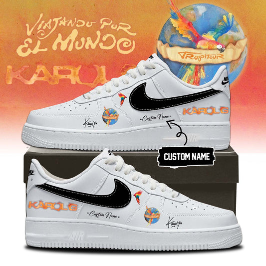 Karol G VIAJANDO POR EL MUNDO TROPITOUR Shoes 1