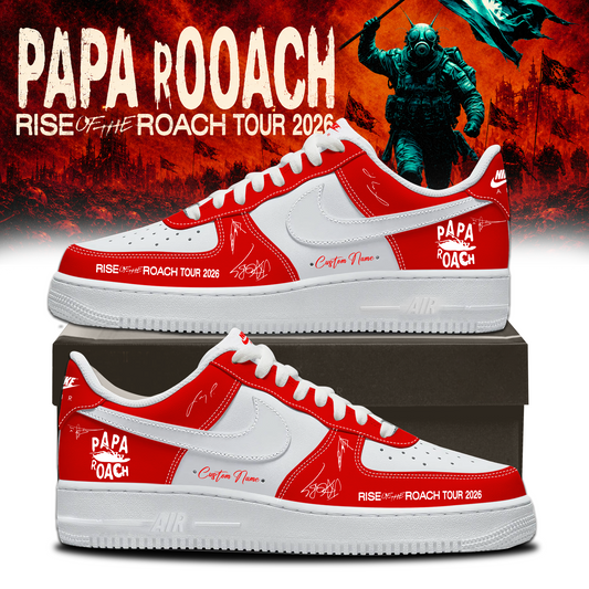 Papa Roach “Rise of the Roach World Tour 2026” Signature Limited Edition – Shoes 6