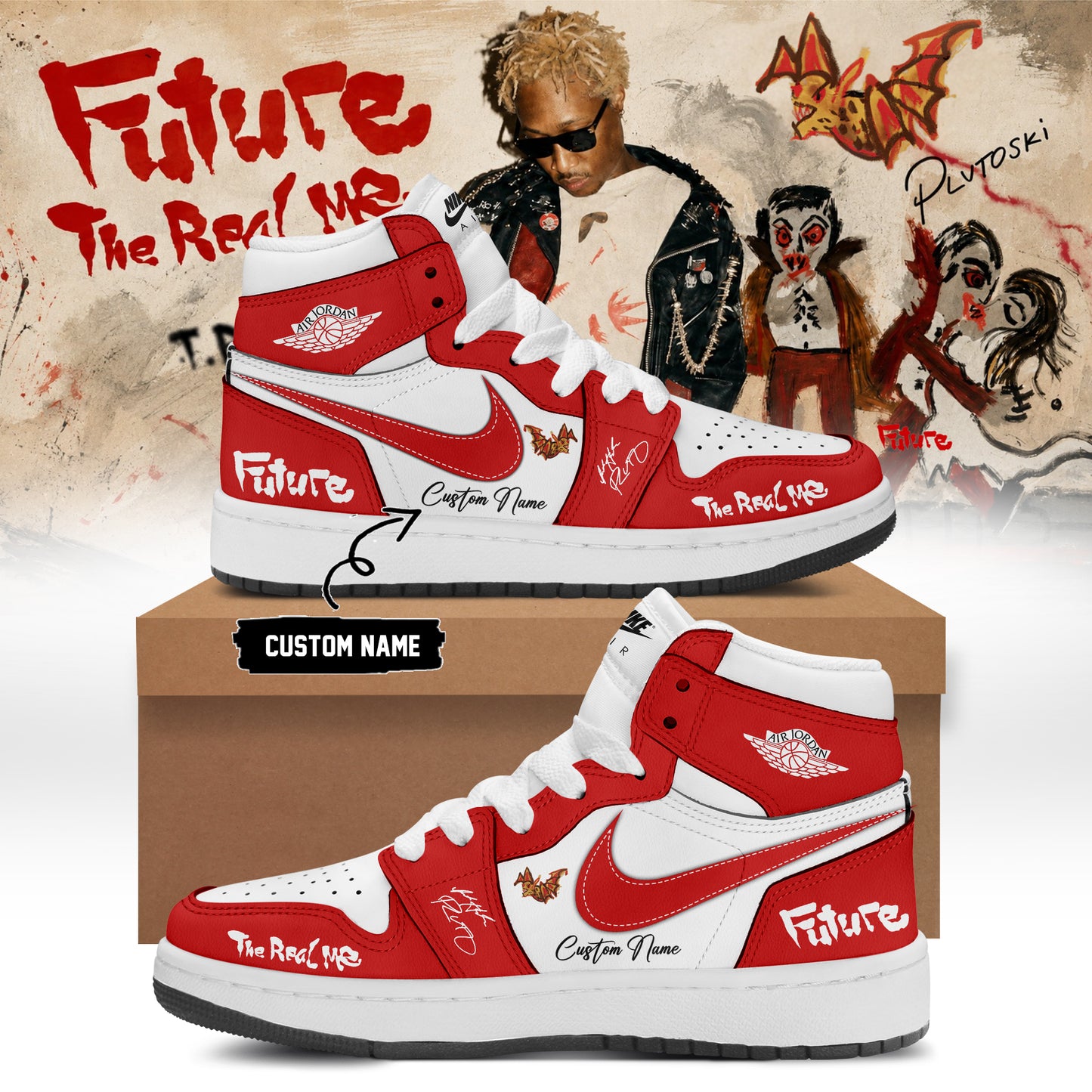Future ” THE REAL ME ” Signature Limited Edition – Shoes 5
