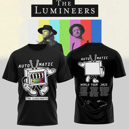 The Lumineers Automatic World Tour 2026 T-Shirt