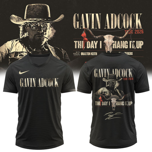 ,,.Gavin Adcock ”The Day I Hang It Up Tour 2026” Signature – Jersey