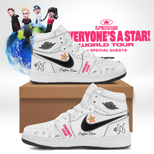 5SOS EVERYONE’S A STAR! World Tour Shoes 1