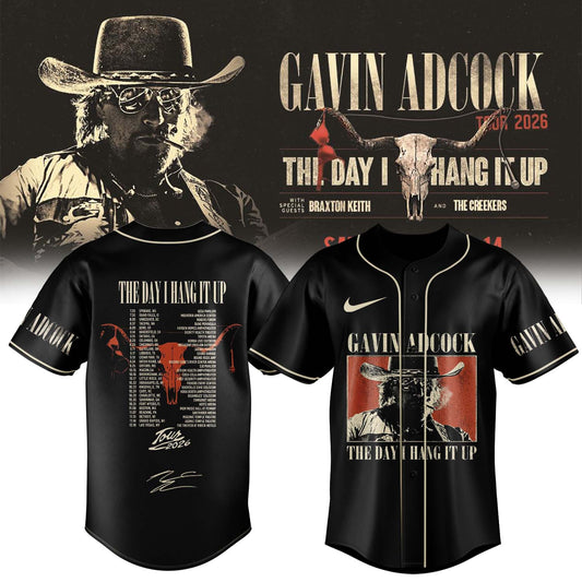 ,,,Gavin Adcock ”The Day I Hang It Up Tour 2026” Signature – Jersey