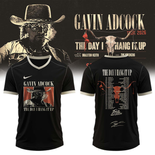 ,,.Gavin Adcock ”The Day I Hang It Up Tour 2026” Signature – Jersey