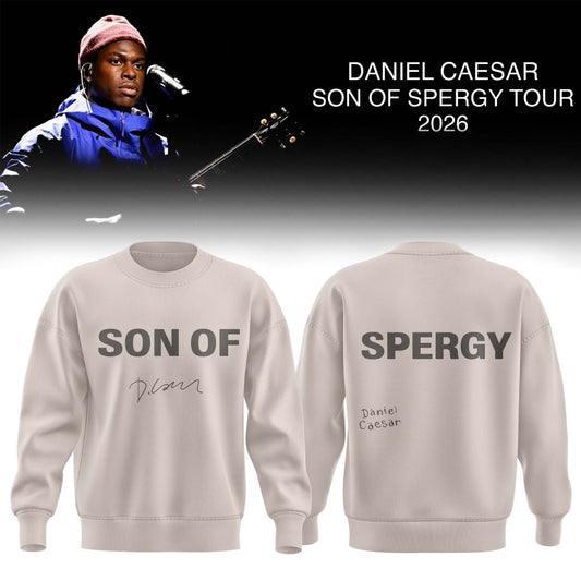 Daniel Caesar’s Son of Spergy Tour Signed Sweatshirt