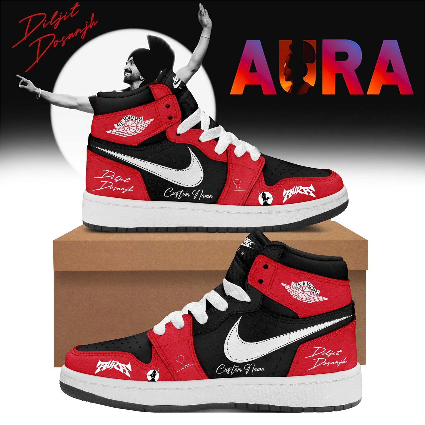 Diljit Dosanjh ”AURA World Tour” Shoes 24