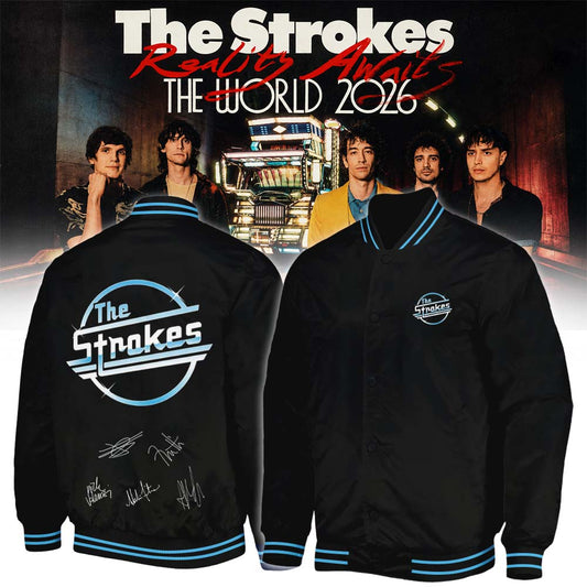 The Strokes “Reality Awaits Tour 2026” Signature Limited Edition – Bomber