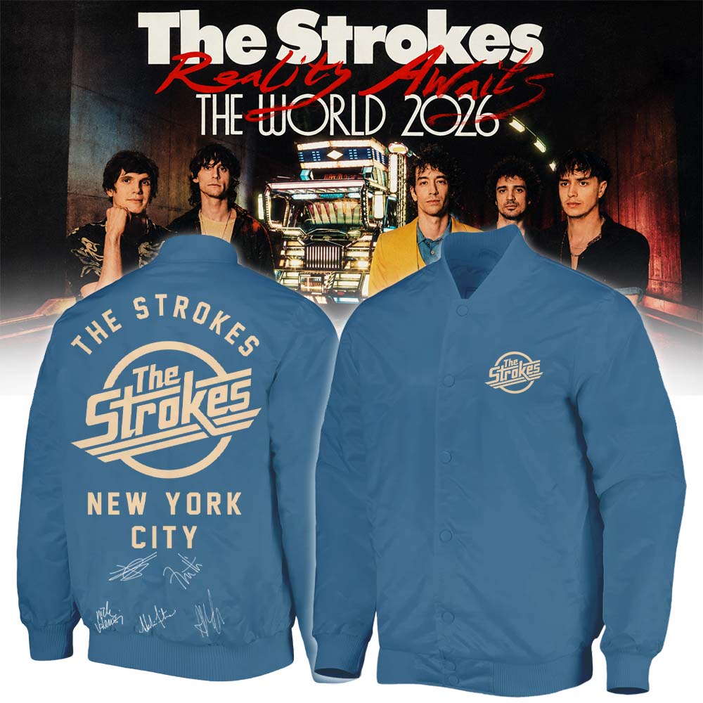 The Strokes “Reality Awaits Tour 2026” Signature Limited Edition – Bomber