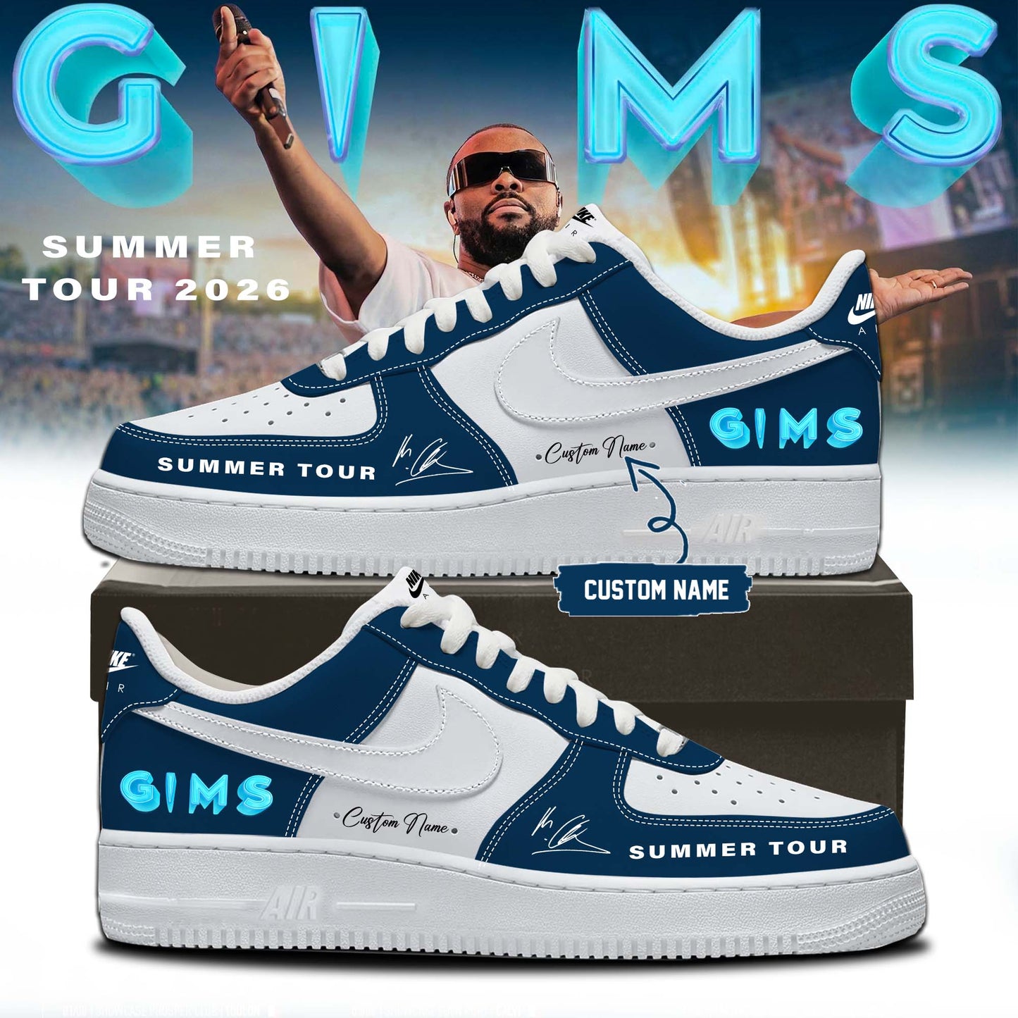 GIMS Summer Tour 2026 Limited Edition Signature – Shoes 6