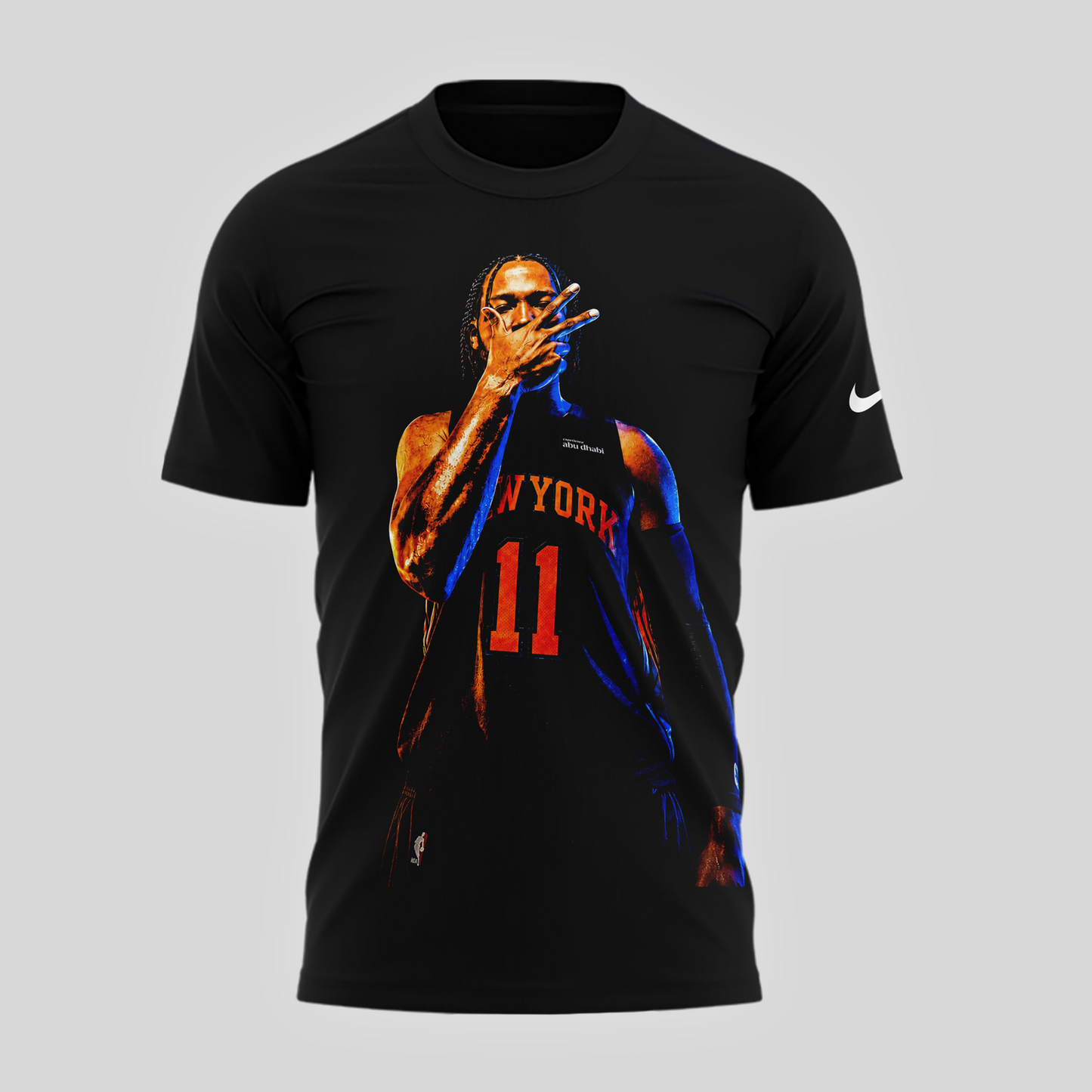 Exclusive New York Knicks 2026 Jalen Brunson Black T-Shirt