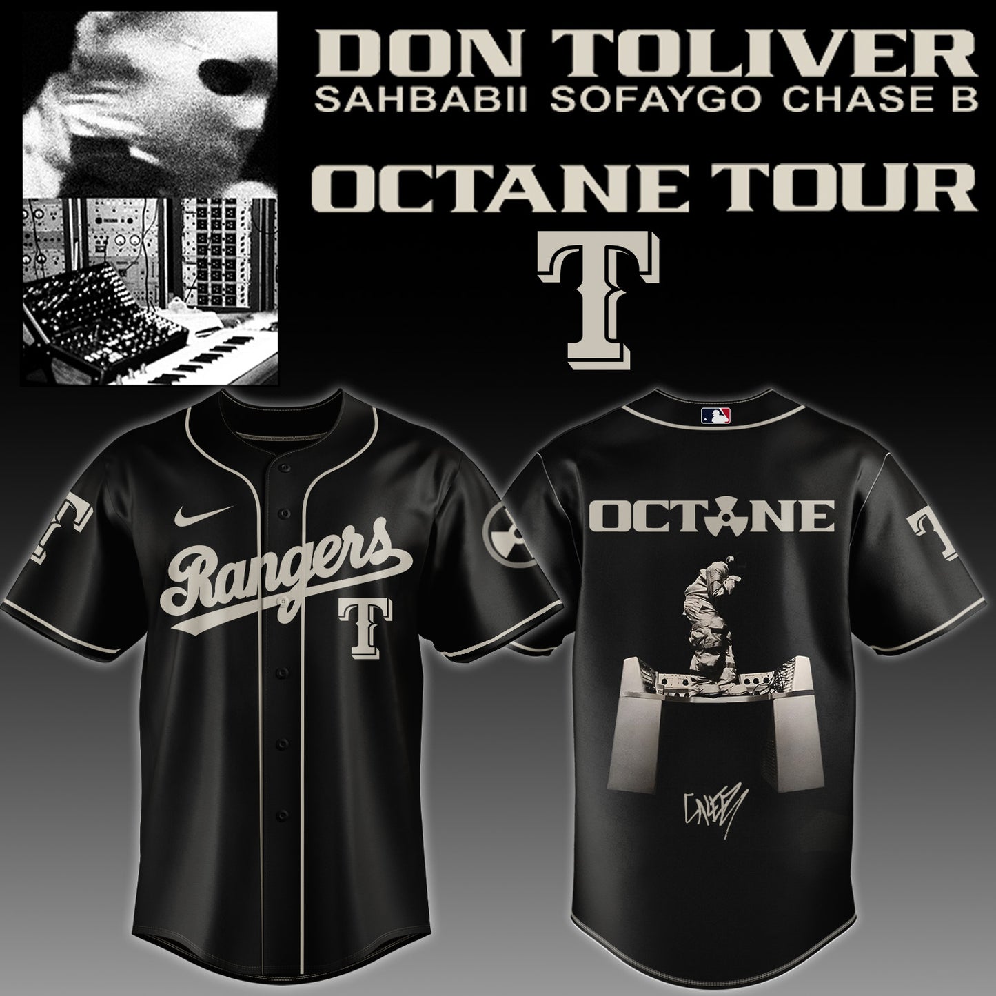 ..MLB ALL TEAMS x Don Toliver Octane Tour Jersey