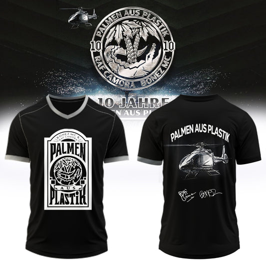 ,RAF Camora & Bonez MC “10 Jahre Palmen aus Plastik Tour” . Limited Edition Signature Jersey