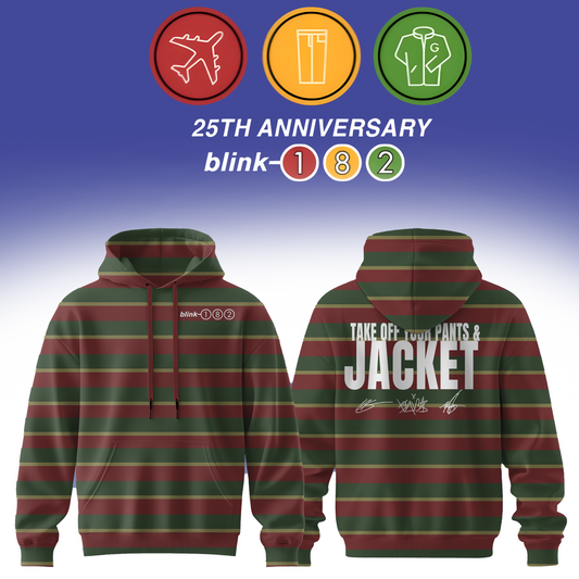 Blink-182 Anniversary Collection -Limited Edition Signature Hoodie