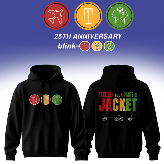Blink-182 Anniversary Collection -Limited Edition Signature Hoodie