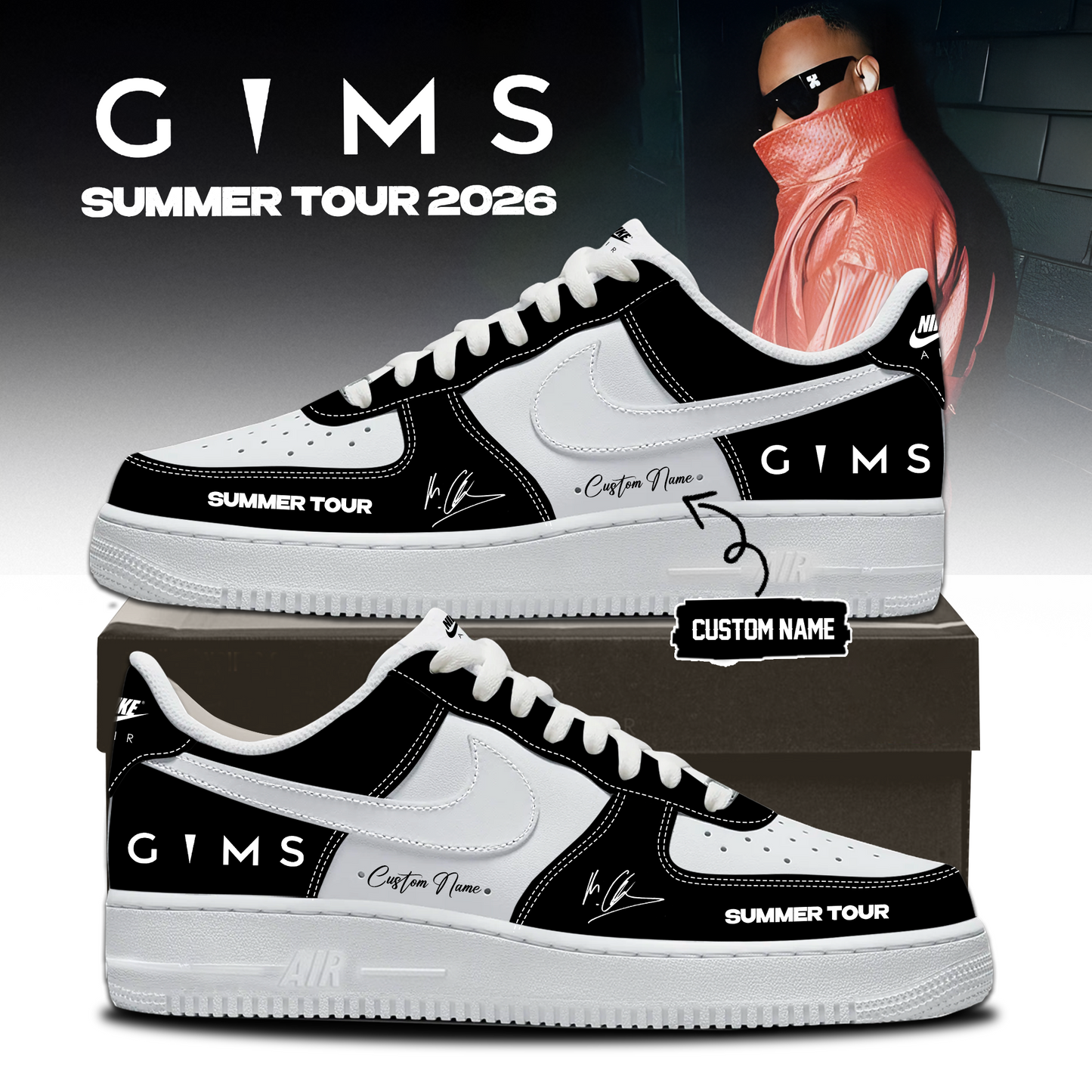 GIMS Summer Tour 2026 Limited Edition Signature – Shoes 2