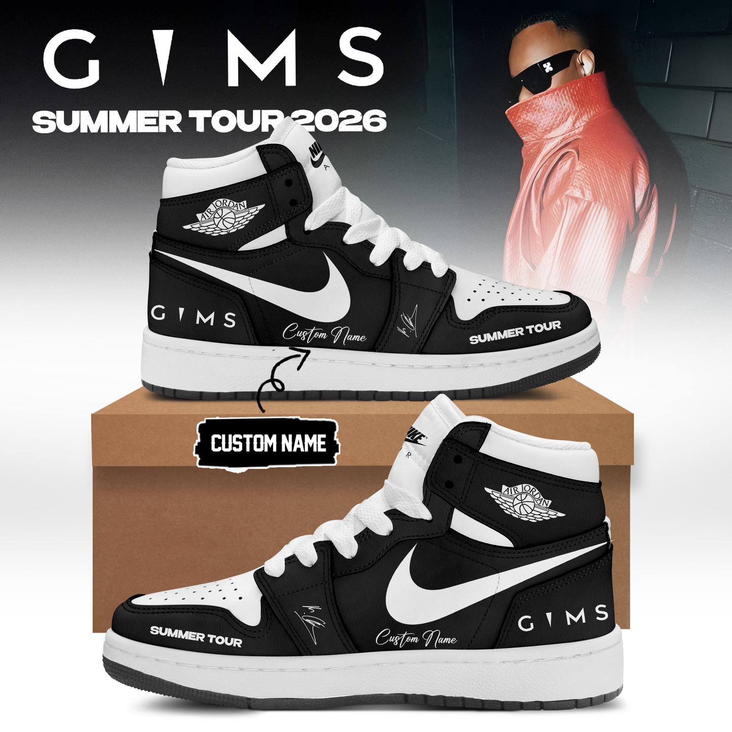 GIMS Summer Tour 2026 Limited Edition Signature – Shoes 4