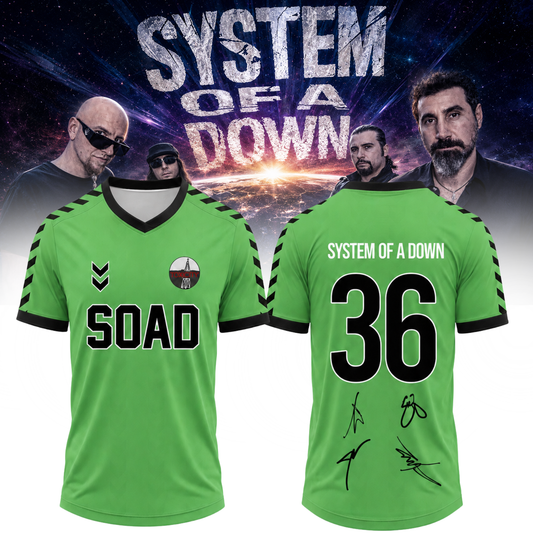 _System of a Down “Europe / UK Stadium Tour 2026” Signature Limited Edition – Jersey