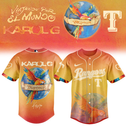_,MLB x Karol G “Viajando Por El Mundo Tropi tour” Signature Limited Edition – Jersey 2