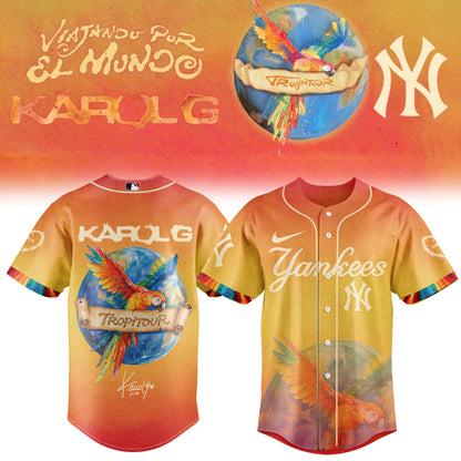 _,MLB x Karol G “Viajando Por El Mundo Tropi tour” Signature Limited Edition – Jersey 2