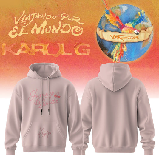 Karol G VIAJANDO POR EL MUNDO TROPITOUR Hoodie