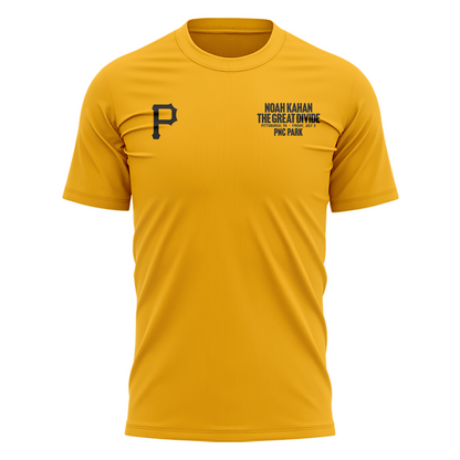 Limited Edition Pittsburgh Pirates x Noah Kahan Yellow T-shirt 2026