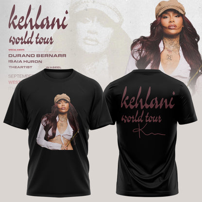 Kehlani World Tour 2026 Limited Edition Signature – Tshirt