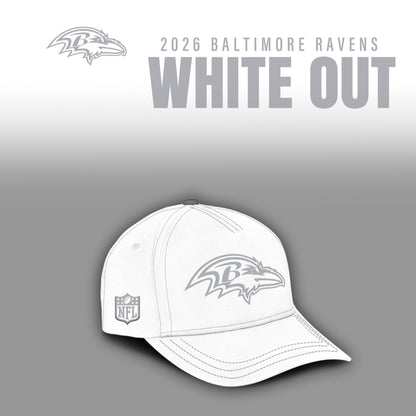 Baltimore Ravens 2026 White Out Limited Edition Shirt