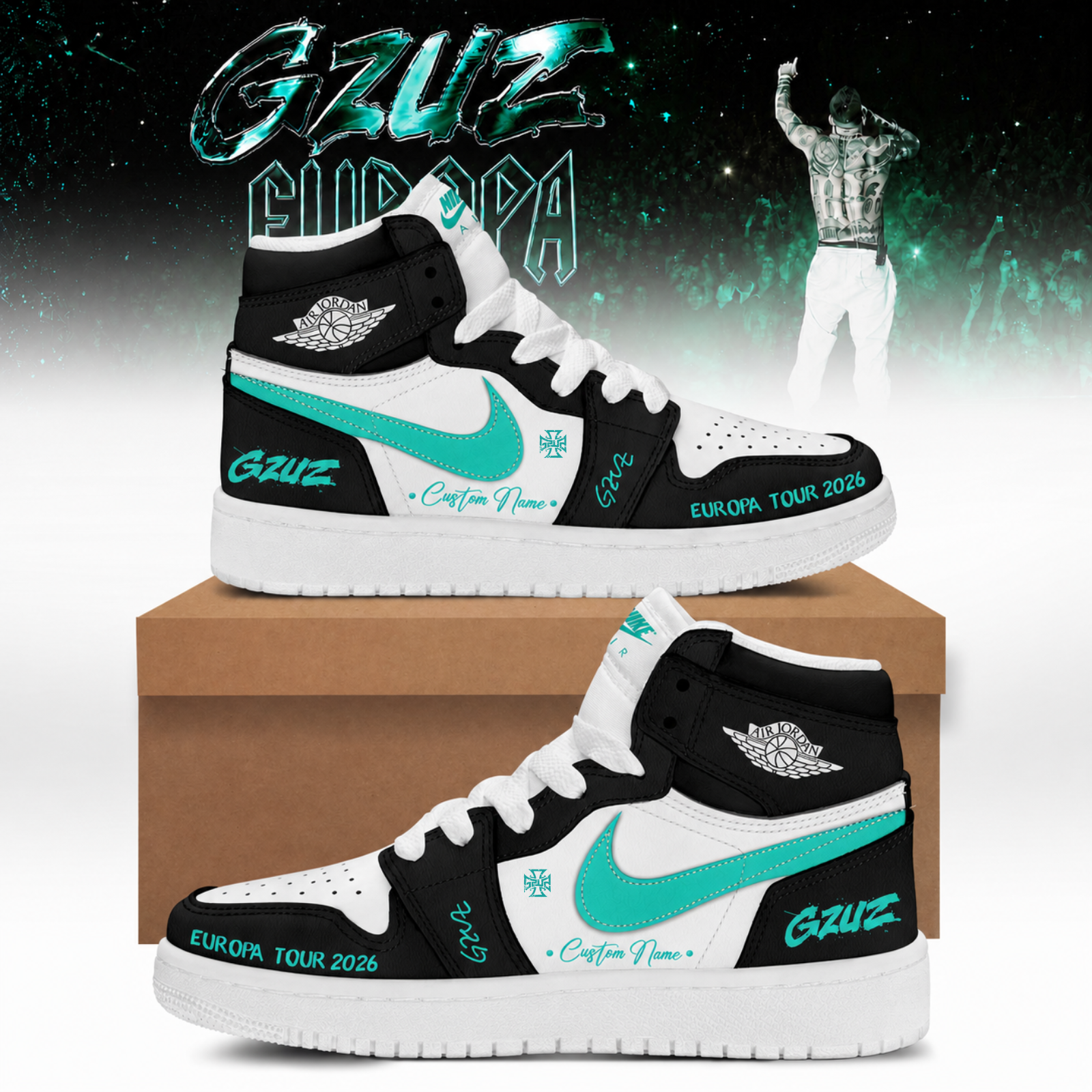 .GZUZ “Live Europe 2026” Signature Limited Edition – Shoes