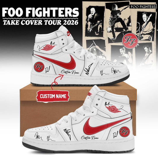 ,,Foo Fighters ”Take Cover Tour 2026” Limited Edition Signature – Shoes 4