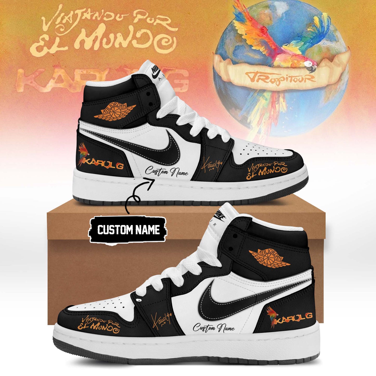 Karol G VIAJANDO POR EL MUNDO TROPITOUR Shoes 3