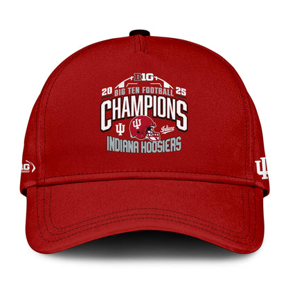 IU 2025 Big Ten Football Conference Champions Hoodie Limited Edition