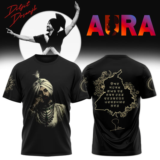 Diljit Dosanjh ”AURA World Tour” T-Shirt