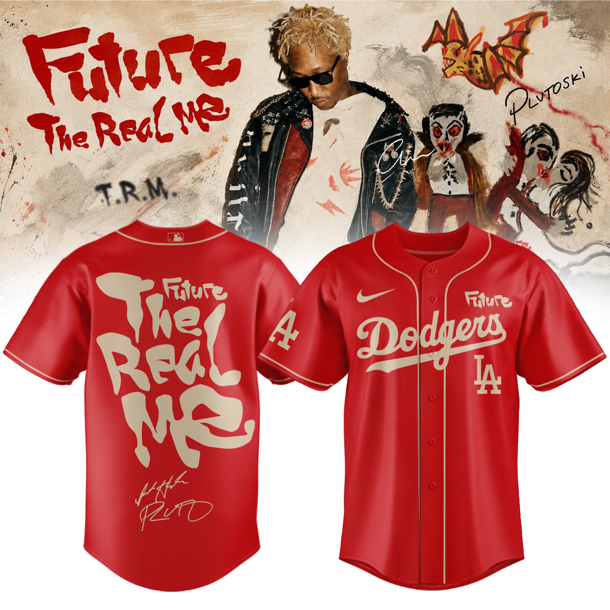 MLB x Future ” THE REAL ME ” Signature Limited Edition – Jersey