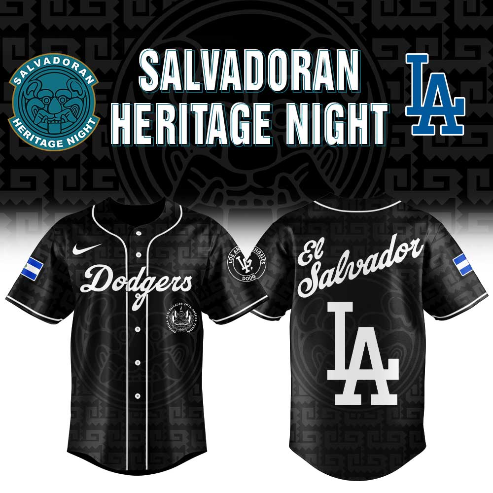 LA Dodgers El Salvadoran Heritage Night 2026 Limited Jersey