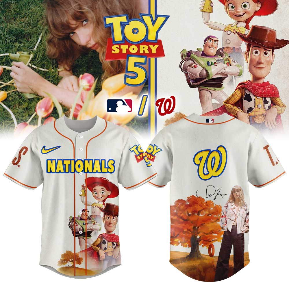W Nationals x Taylor Swift x ‘Toy Story 5’ Limited Jersey