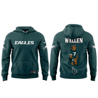. Morgan Wallen Still The Problem Tour 2026 x Philadelphia Eagles Limited Edition Hoodie V2