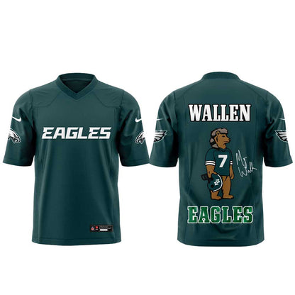 . Morgan Wallen Still The Problem Tour 2026 x Philadelphia Eagles Limited Edition Football Jersey