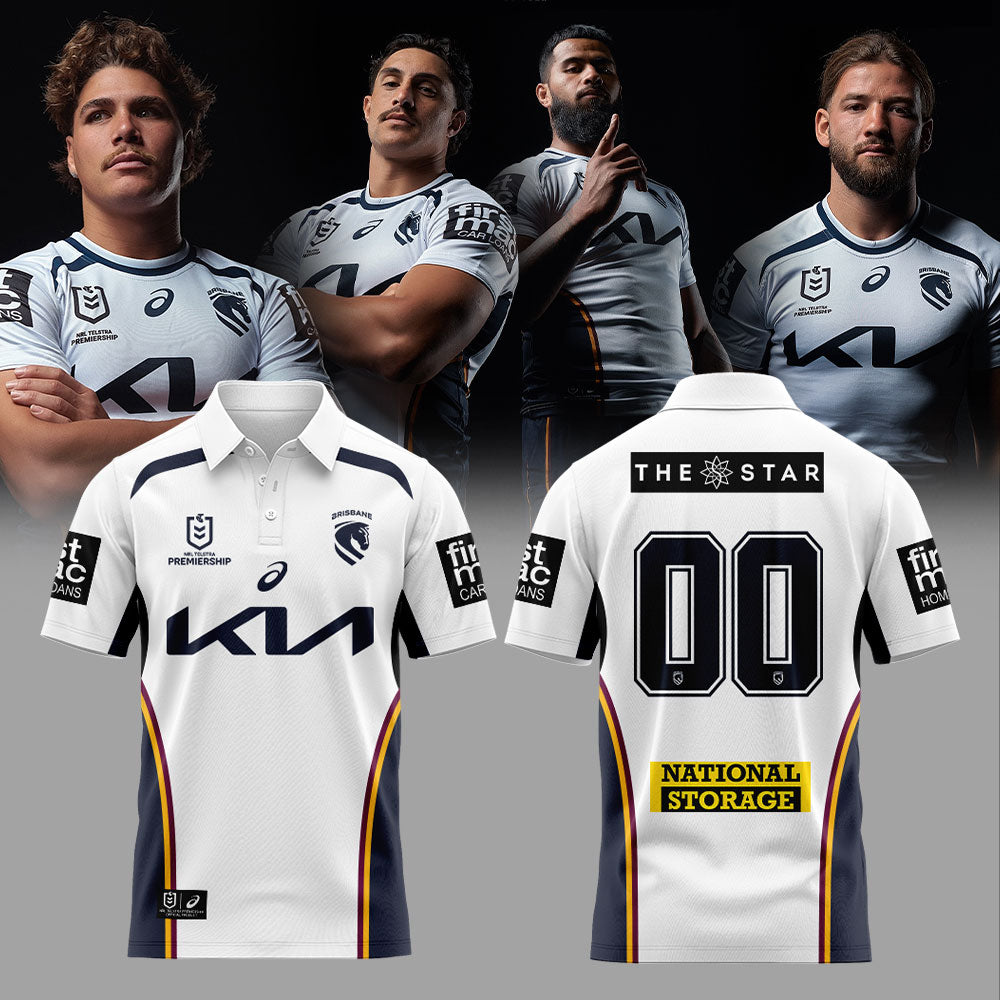 B Broncos 2026 Men’s ‘06 Heritage Polo Custom Number