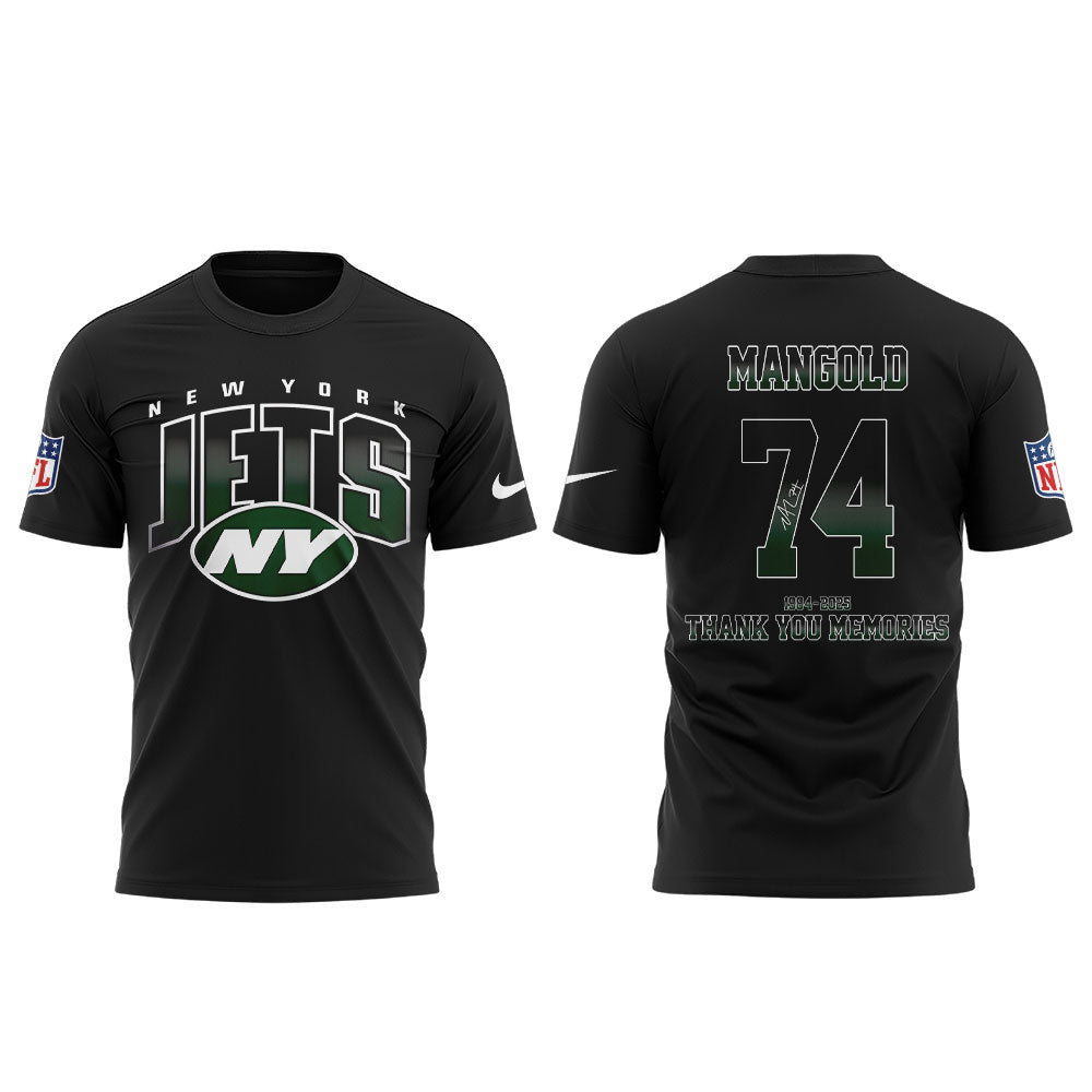 NY.Jets Legend Nick Mangold. Thank You Memories Shirt