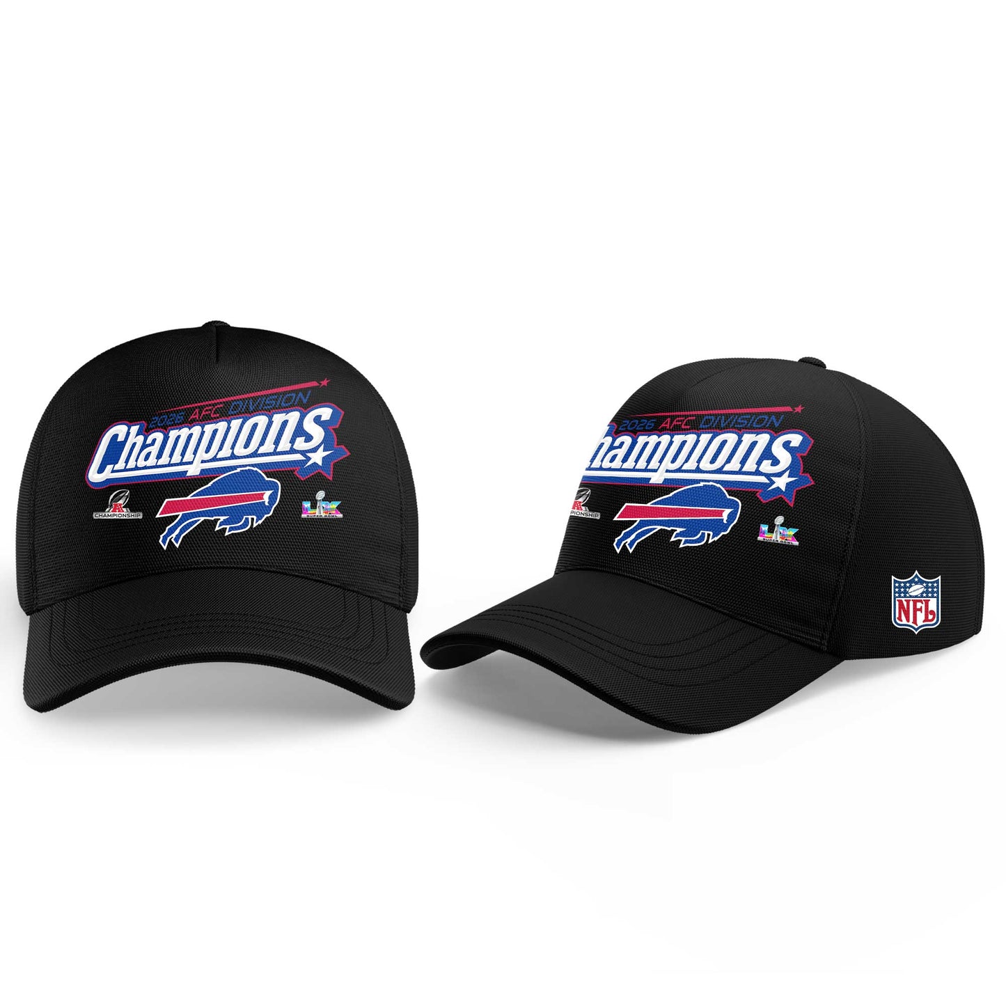 B Bills 2026 AFC Division Champions Black Shirt