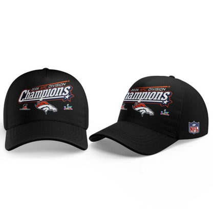 D Broncos 2026 AFC Division Champions Black Hoodie