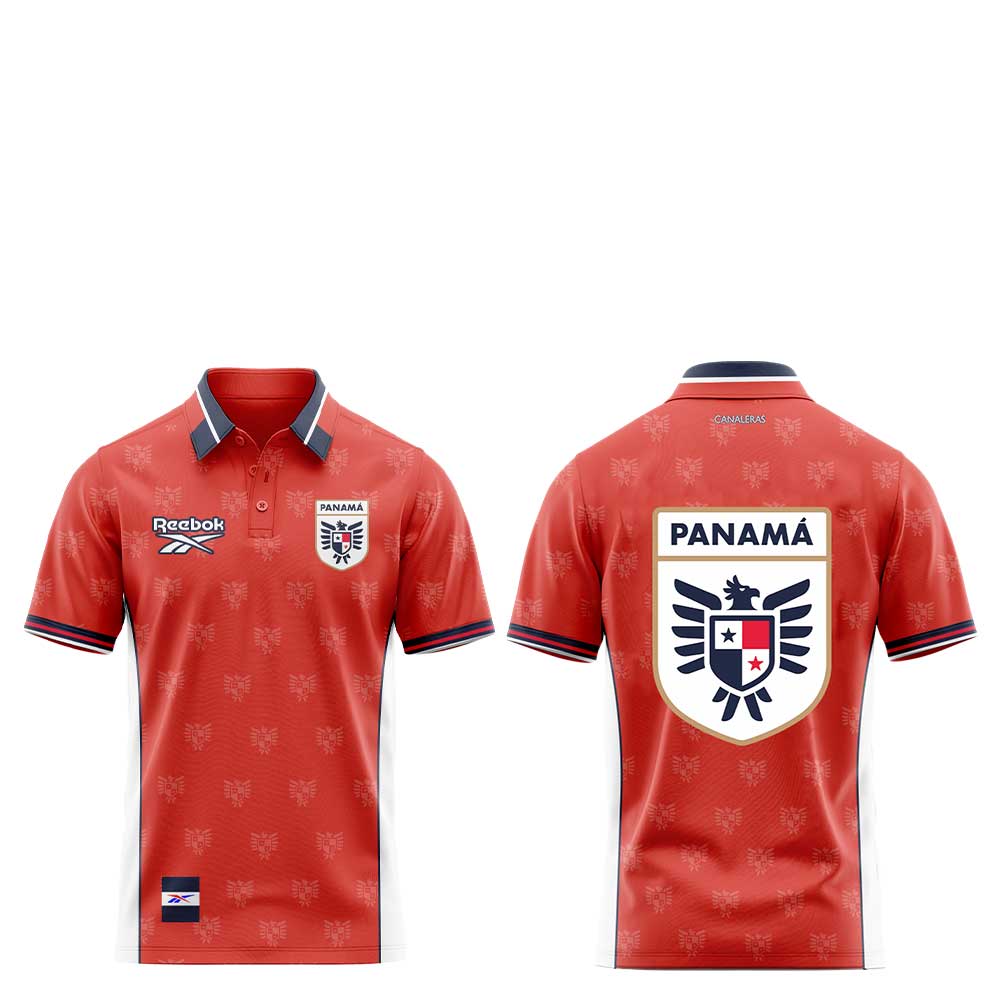 La selección nacional de fútbol de Panamá ha presentado su nueva equipación para el Mundial de 2026. Polo Red